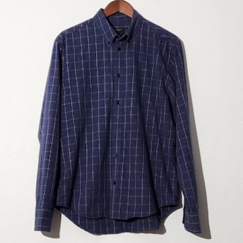 Rag & Bone Men's Long Sleeve Button-Down Shirt Size Large